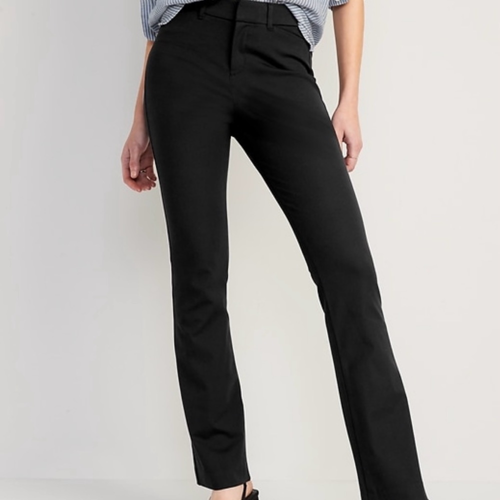 black pants